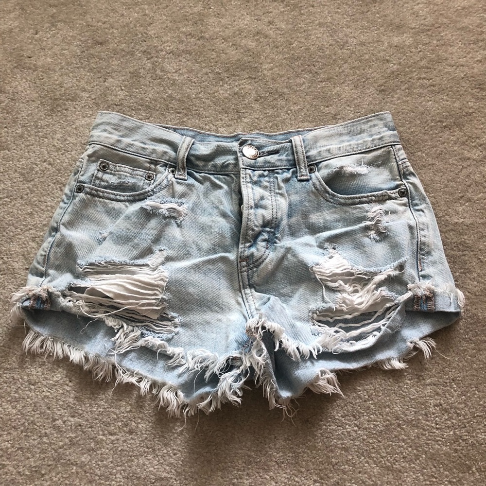 high rise shorts